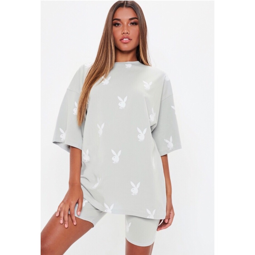 Missguided X Playboy Oversized T-shirt